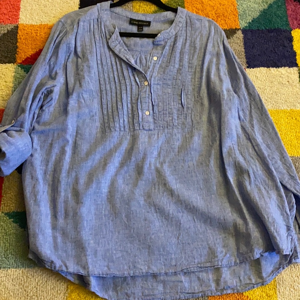 Lane Bryant chambray shirt 22/24
